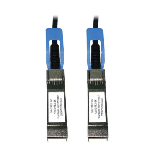 Eaton N280-01M-28-BK InfiniBand/fibre optic cable 39.4" (1 m) SFP28 Black