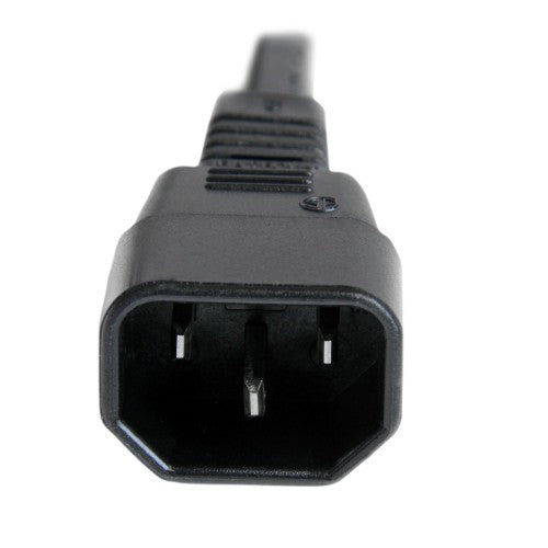 StarTech.com PXTC14C156 power cable Black 70.9" (1.8 m) C14 coupler C15 coupler