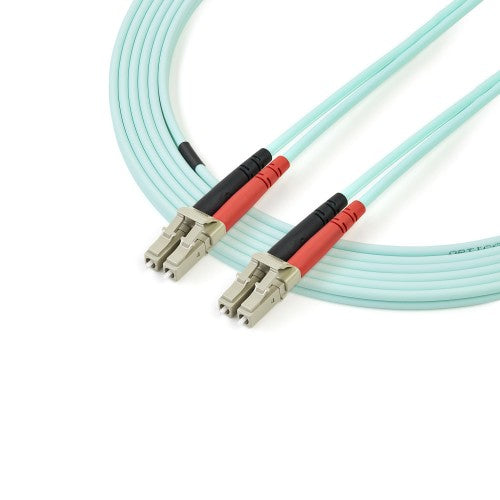 StarTech.com A50FBLCLC5 InfiniBand/fibre optic cable 196.9" (5 m) LC Turquoise