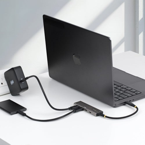 StarTech.com 309B-USBC-HUB interface hub USB 3.2 Gen 2 (3.1 Gen 2) Type-C 10000 Mbit/s Gray