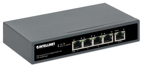 Intellinet 561808 network switch Gigabit Ethernet (10/100/1000) Power over Ethernet (PoE)