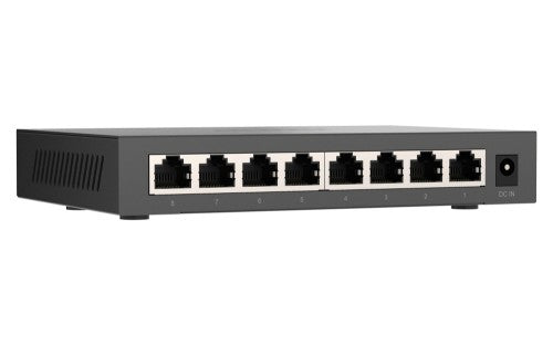 QNAP QSW-1108-8T-R2-US network switch Unmanaged 2.5G Ethernet (100/1000/2500) Desktop Black