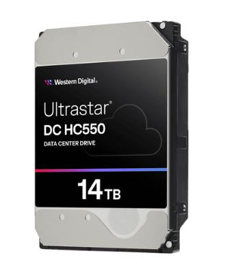 Western Digital Ultrastar DC HC550 internal hard drive 14.3 TB 7200 RPM 512 MB 3.5" Serial ATA