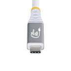 StarTech.com CC10FT20GUSB4CXW USB cable USB4 Gen 2x2 118.1" (3 m) USB C 20 Gbit/s 60 W White