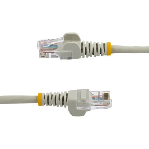 StarTech.com 25 ft Gray Snagless Category 5e (350 MHz) UTP Patch Cable networking cable 300" (7.62 m)