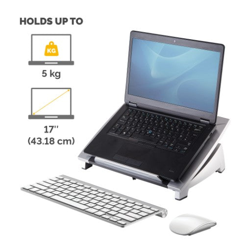 Fellowes 8032001 laptop stand Black 17"