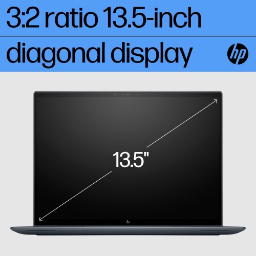 HP Elite Dragonfly Dragonfly G4 Wolf Pro Security Edition Intel® Core™ i5 i5-1345U Hybrid (2-in-1) 13.5" Touchscreen WUXGA+ 16 GB LPDDR5-SDRAM 512 GB SSD Wi-Fi 6E (802.11ax) Windows 11 Pro Blue