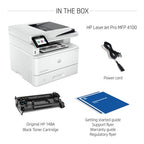 HP LaserJet Pro 4101fdw Wireless Multifunction Black and white Printer, Copier, Scanner; Duplex