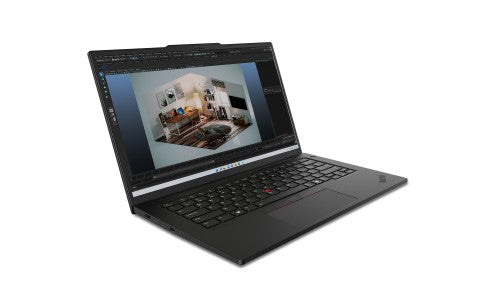 Lenovo ThinkPad P14s Gen 5 (Intel) Intel Core Ultra 7 155H Laptop 14.5" WUXGA 16 GB DDR5-SDRAM 512 GB SSD Wi-Fi 6E (802.11ax) Windows 11 Pro English Black