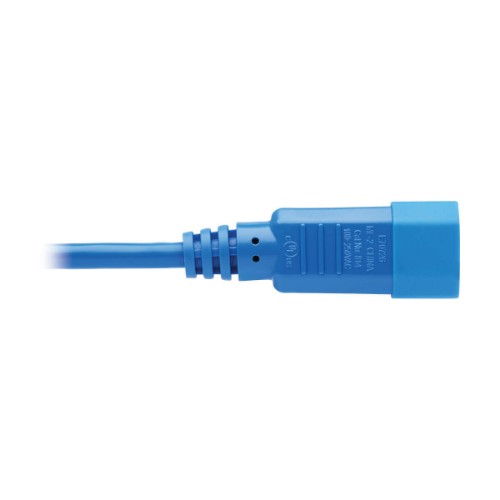 Tripp Lite P004-002-ABL power cable Blue 23.6" (0.6 m) C13 coupler C14 coupler