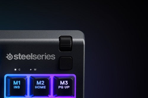 Steelseries APEX 3 TKL keyboard Gaming USB QWERTY US English Black