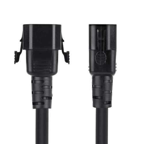 StarTech.com C14LC13L14G15ABK6FT power cable Black 70.9" (1.8 m) C14 coupler C13 coupler