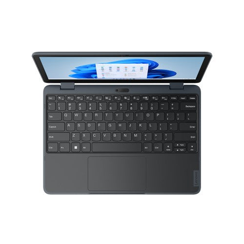 Lenovo 300w Yoga Gen 4 Intel® N N200 Hybrid (2-in-1) 11.6" Touchscreen HD 8 GB LPDDR5-SDRAM 128 GB SSD Wi-Fi 6 (802.11ax) Windows 11 Pro US English Gray