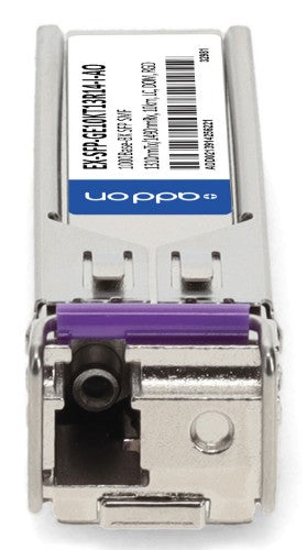 AddOn Networks EX-SFP-GE10KT13R14-I-AO network transceiver module Fiber optic 1000 Mbit/s