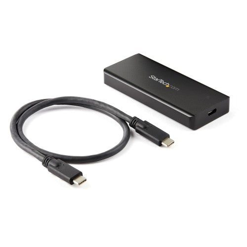 StarTech.com M2E1BRU31C storage drive enclosure SSD enclosure Black M.2