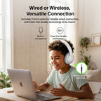 Belkin SoundForm Play ANC Headphones Wired & Wireless Head-band Calls/Music USB Type-C Bluetooth Gray