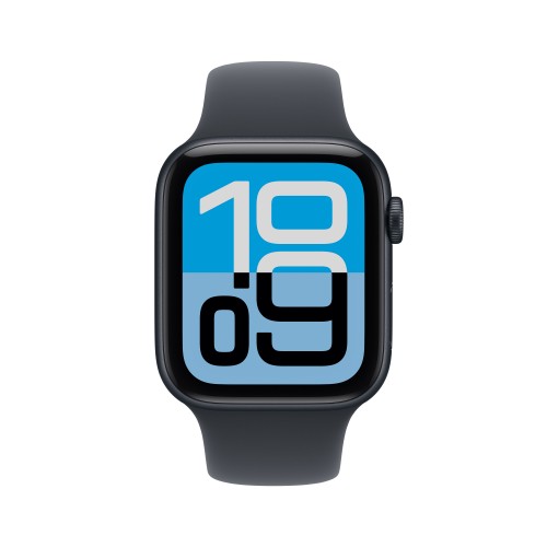 Apple Watch SE (3nd generation) OLED 44 mm Digital 368 x 448 pixels Touchscreen Black Wi-Fi GPS (satellite)