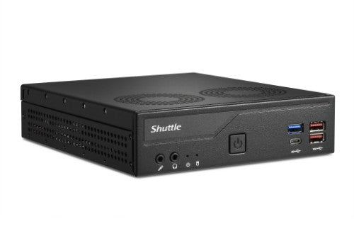 Shuttle DH770 PC/workstation barebone 1.35L sized PC Black Intel H770 LGA 1700