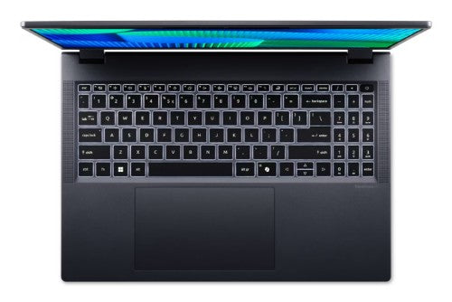 Acer TravelMate P4 TMP416-53-795G Intel Core Ultra 7 155U Laptop 16" WUXGA 16 GB DDR5-SDRAM 1 TB SSD Wi-Fi 6 (802.11ax) Windows 11 Pro Blue