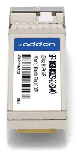 AddOn Networks SFP-10GB-BXU23-20-EX-AO network transceiver module Fiber optic 10000 Mbit/s SFP+