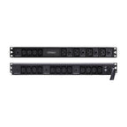 StarTech.com 2030B8H-RACK-PDU-IC power distribution unit (PDU) 20 AC outlet(s) 1U Black