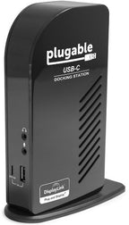 Plugable Technologies UD-ULTCDL laptop dock/port replicator Docking USB 3.2 Gen 1 (3.1 Gen 1) Type-C Black