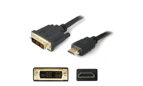 AddOn Networks 6ft HDMI - DVI-D 7.87" (0.2 m) HDMI Type A (Standard) Black