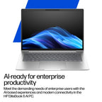 HP EliteBook 6 G1i 14 inch Notebook AI PC Wolf Pro Security Edition Silver