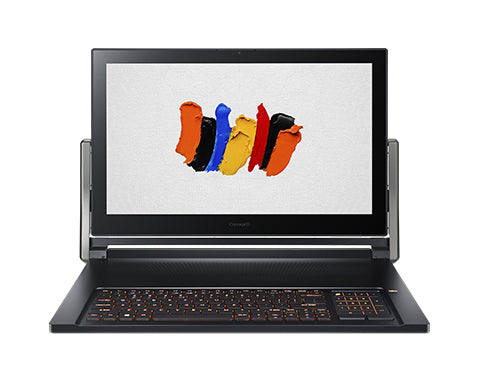 Acer ConceptD CN917-71-96FM Hybrid (2-in-1) 17.3" Touchscreen 4K Ultra HD Intel® Core™ i9 i9-9980HK 32 GB DDR4-SDRAM 1 TB SSD NVIDIA® GeForce RTX™ 2080 Wi-Fi 5 (802.11ac) Windows 10 Home Black
