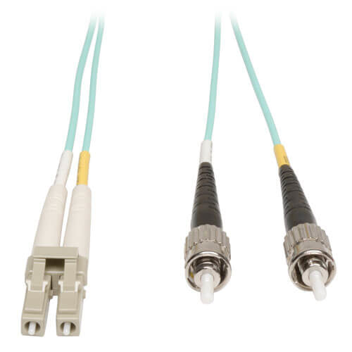 Eaton N818-03M InfiniBand/fibre optic cable 118.1" (3 m) 2x LC 2x ST Beige, Turquoise
