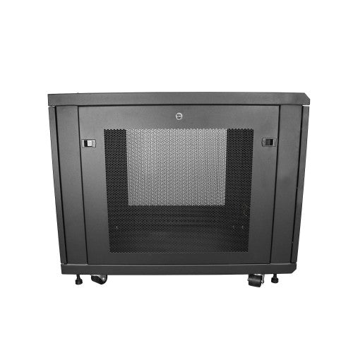 StarTech.com RK1233BKM rack cabinet 12U Freestanding rack Black