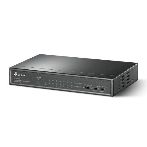 TP-Link TL-SF1009P network switch Unmanaged Fast Ethernet (10/100) Power over Ethernet (PoE) Black