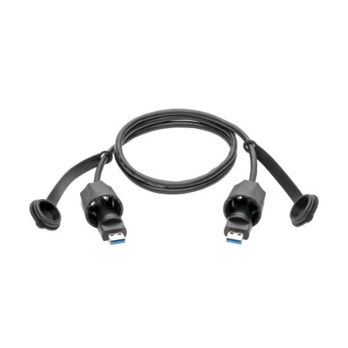 Tripp Lite USB-A Male to USB-A Male Cable, SuperSpeed, 3.0/3.1, Industrial, IP67, Shielded, 0.91 m
