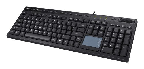 Adesso AKB-445UB keyboard Universal USB QWERTY US English Black
