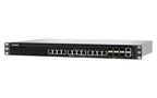 QNAP QSW-M5218P-6F12T-US network switch Managed L3 10G Ethernet (100/1000/10000) Power over Ethernet (PoE) 1U Black