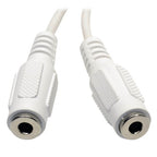 Tripp Lite P313-06N-WH audio cable 5.91" (0.15 m) 3.5mm 2 x 3.5mm White