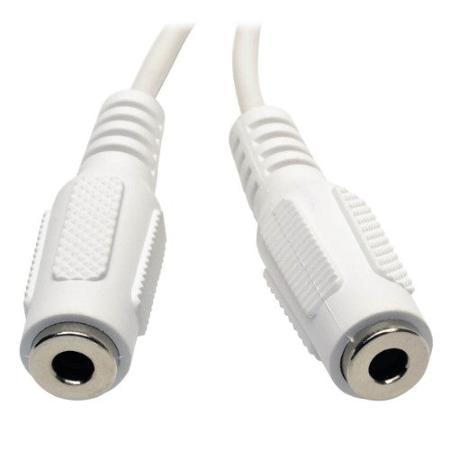Tripp Lite P313-06N-WH audio cable 5.91" (0.15 m) 3.5mm 2 x 3.5mm White