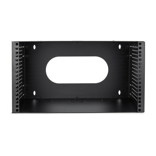 Rocstor Y10E026-B1 rack cabinet 6U Wall mounted rack Black