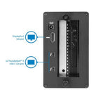 StarTech.com BNDTB4M2E1 laptop dock/port replicator Wired Thunderbolt 3 Black