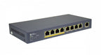 Amer Networks SD4P4U network switch Unmanaged Fast Ethernet (10/100) Power over Ethernet (PoE) Gray