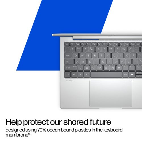 HP EliteBook 8 G1i 14 Next Gen AI PC Wolf Pro Security Edition Intel Core Ultra 5 238V Laptop 14" Touchscreen WUXGA 32 GB LPDDR5x-SDRAM 512 GB SSD Wi-Fi 7 (802.11be) Windows 11 Pro Silver