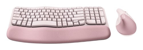 Logitech ERGO 920-013612 keyboard Mouse included Universal Bluetooth QWERTY US English Rose