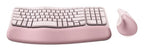 Logitech ERGO 920-013612 keyboard Mouse included Universal Bluetooth QWERTY US English Rose