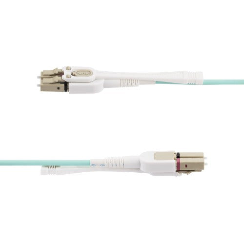 StarTech.com 450FBLCLC10PP InfiniBand/fibre optic cable 393.7" (10 m) LC LOMM Aqua color