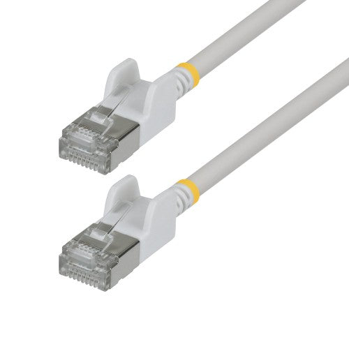 StarTech.com 6ASTP34WHS6IN10PK networking cable White 5.98" (0.152 m) Cat6a U/FTP (STP) Round