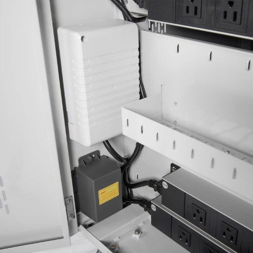 Rocstor VT0016-S1 portable device management cart/cabinet Portable device management cabinet Black, Silver