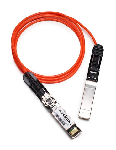 Axiom QSFP+, 10m InfiniBand/fibre optic cable 393.7" (10 m) QSFP+ Orange