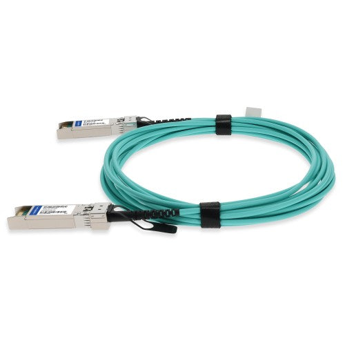AddOn Networks SFP-10GB-AOC10M-HPQ-AO InfiniBand/fibre optic cable 393.7" (10 m) SFP+ AOC Aqua color