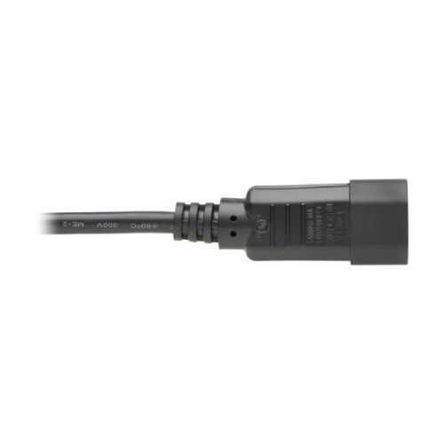 Tripp Lite P004-002-13RA power cable Black 23.6" (0.6 m) C14 coupler C13 coupler
