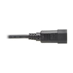 Tripp Lite P004-002-13RA power cable Black 23.6" (0.6 m) C14 coupler C13 coupler